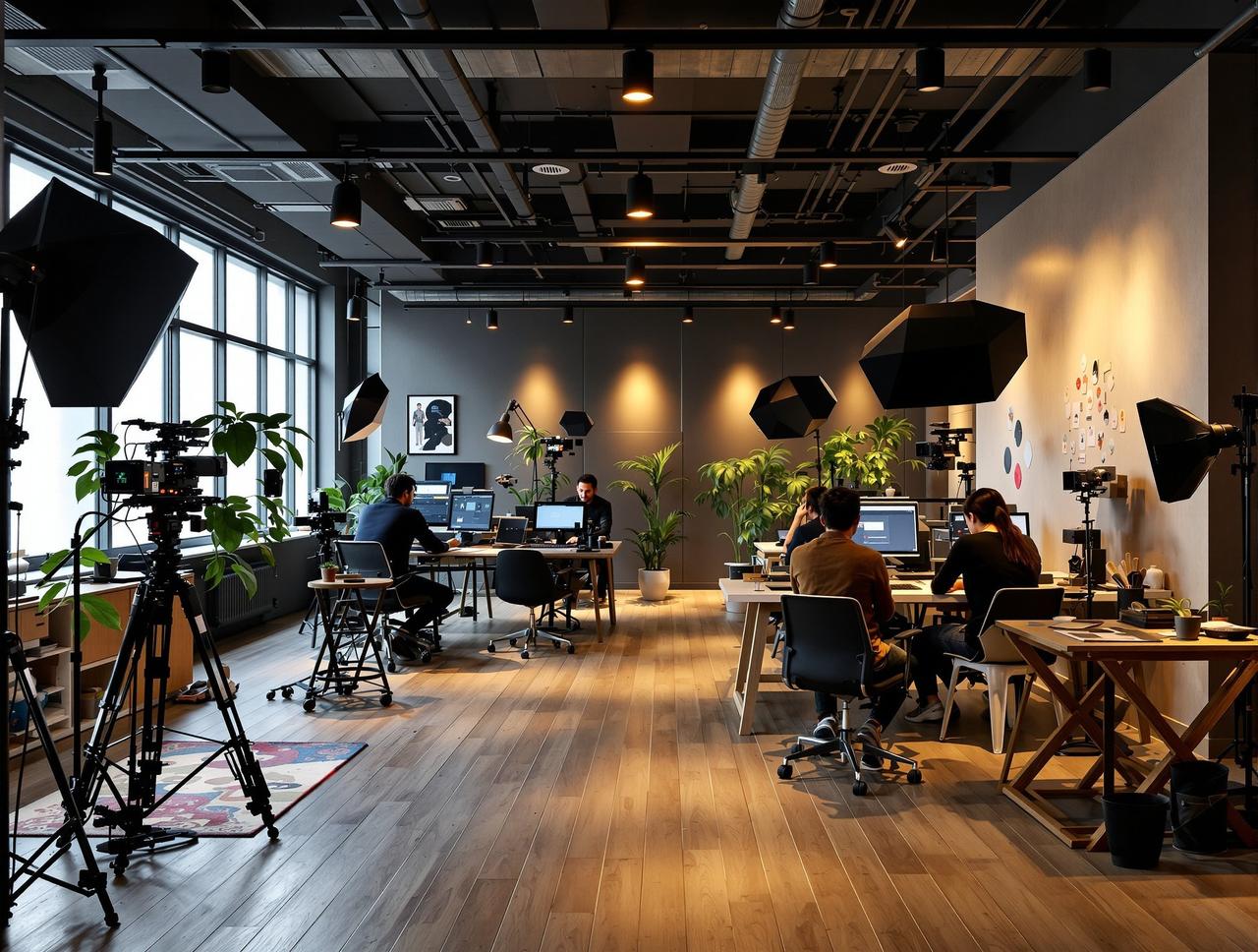 蓝莓视频制作现场